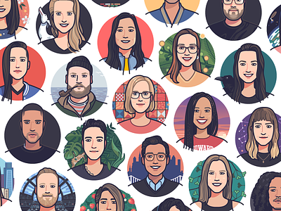 SeatGeek — Employee Portraits avatar face people portrait