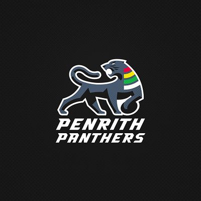 Penrith Panthers animated animation branding design football gif illustration league logo nrl pathers penrith rugby sports