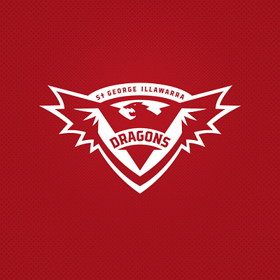 St George Illawarra Dragons branding design dragons george illawarra lague nrl rugby sports st