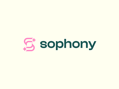 Sophony abstract ai app banking branding elegant finance fintech letter logo mark minimal money monogram path payment s star technology web