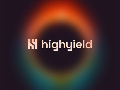 Highyield abstract ai banking branding corporate data finance fintech futuristic h letter logo minimal modern money payment saas technology web y