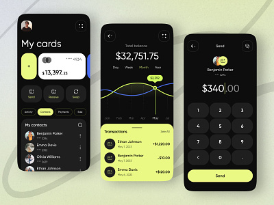 Fintech mobile app app app design bank banking finance finance app fintech fintech app mobile app mobile app design mobile design mobile ui