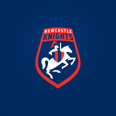 Newcastle Knights animated animation branding design football gif illustration knights league logo newcastle nrl rugby sports