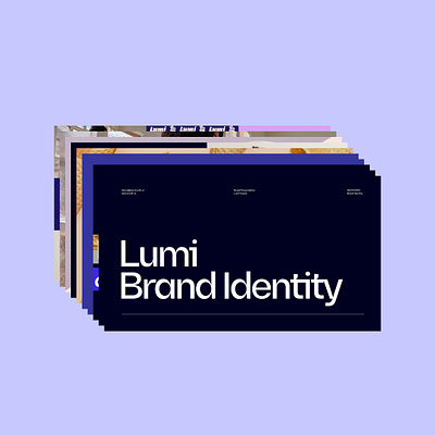 Lumi Ice Cream Brand Identity animation brand branding design graphic design hand ice cream icon identity logo logotype mark typography visual