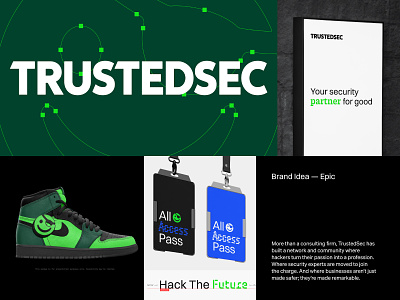 TrustedSec Rebrand + Case Study b2b b2b branding brand agency brand identity brand strategy branding cyber security design focu focus lab identity logo logo design visual identity