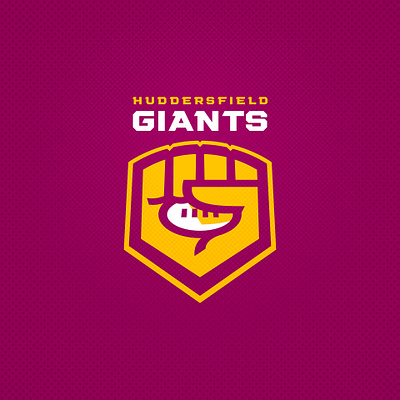 Huddersfield Giants animated animation branding design football giants gif huddersfield illustration league logo rugby sports super