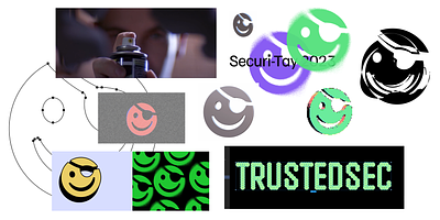 TrustedSec Inspiration b2b brand design inspiration exploration hackers inspiration motion graphics visual identity