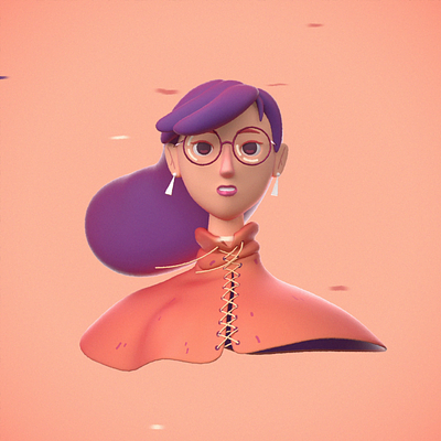 Breeze 3D 3d after effects blender character animation character design illustration loop motion graphics